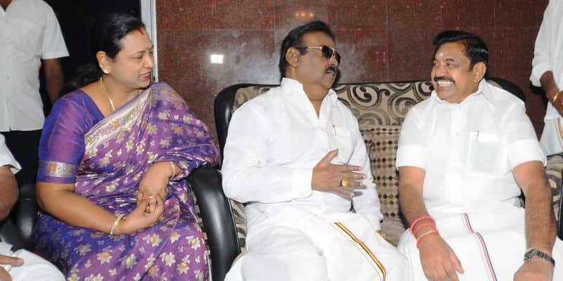 Premalatha Vijayakanth demands for Rajya sabha mp seat from admk