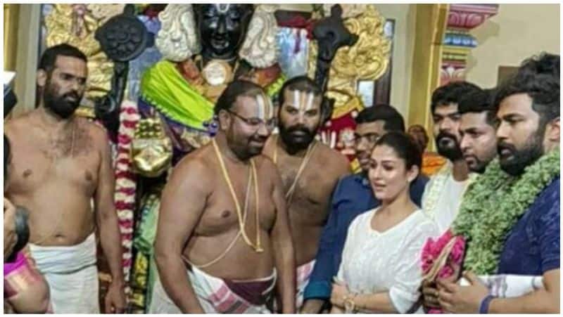 Nayanthara praised Kanchipuram Athivarathar