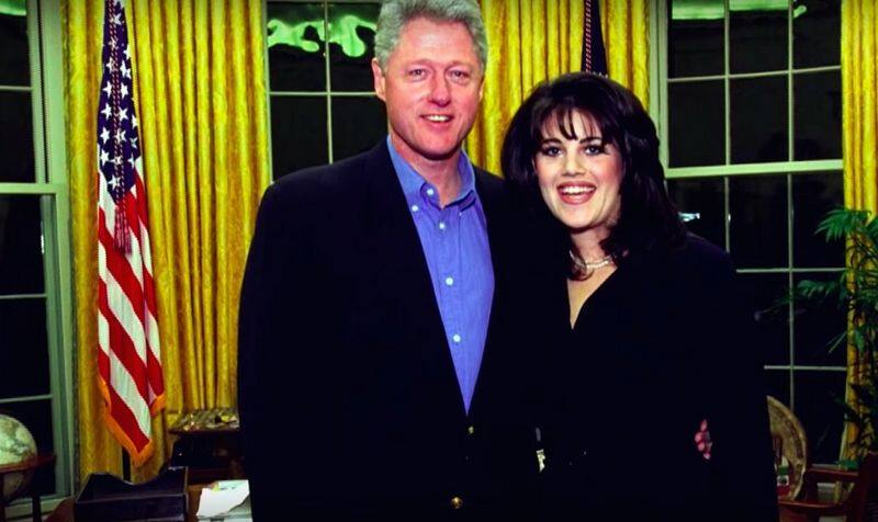 bill clinton relation with Monica Lewinsky