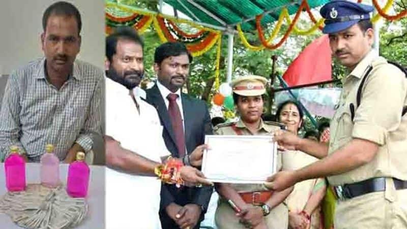 Telangana policeman caught accepting bribe one day after being awarded best constable