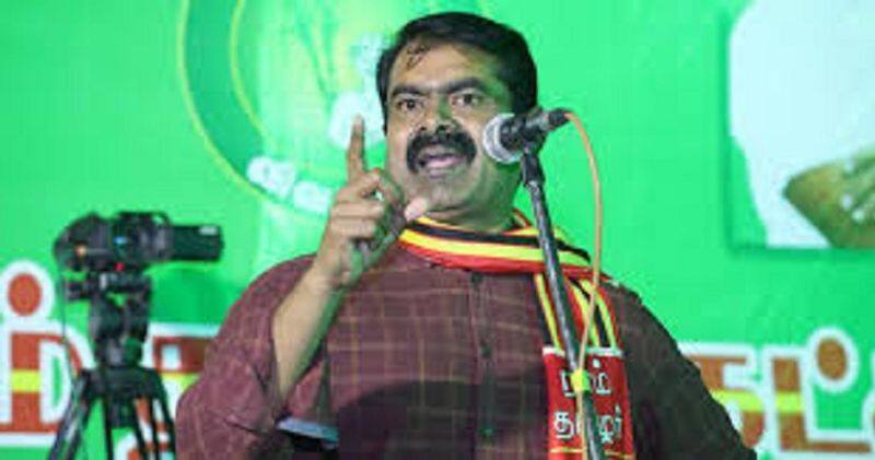 seeman urges to arrest the persons who damaged ambedkar statue