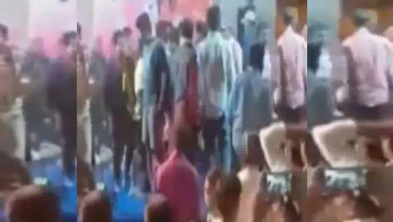 speakers were destroyed in bengaluru for playing tamil songs