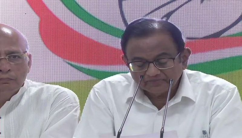 Neither CBI office nor court reach Chidambaram , but he did press conference in Congress headquarters