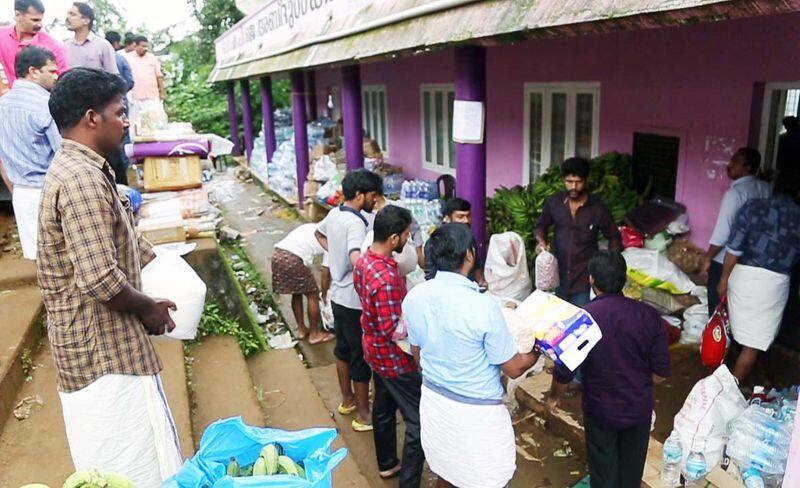 Flood relief activities in wayanad