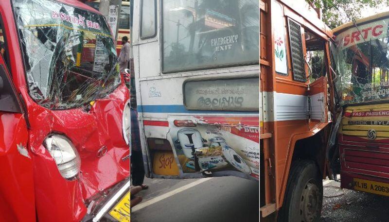 ksrtc bus accident in alappuzha