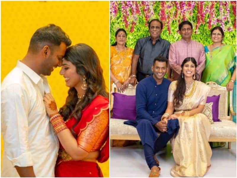 vishal father gk reddy about her marriage