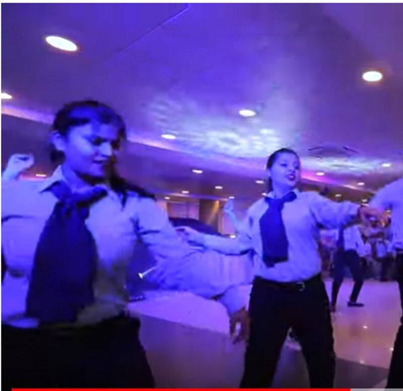Hyundai sales executives dance during Kona delivery at Lucknow