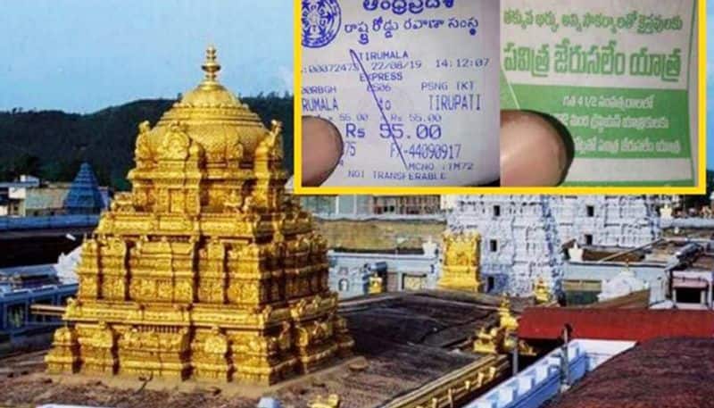 Jerusalem pilgrimage advertisements on Tirupati tickets sparks row