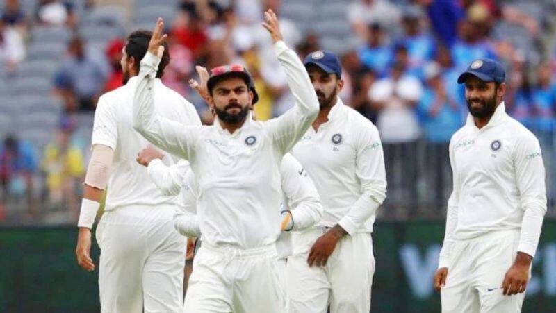 team india in first place of icc test championship points table