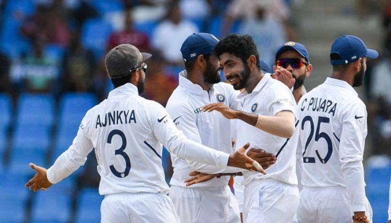 india beat west indies by 318 runs in first test