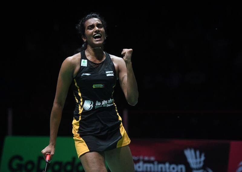 PV Sindhu wins first gold in badminton world championships for India