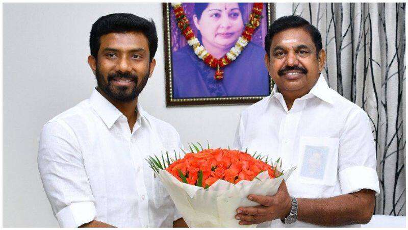 Edappadi is the first OPS son to be praised