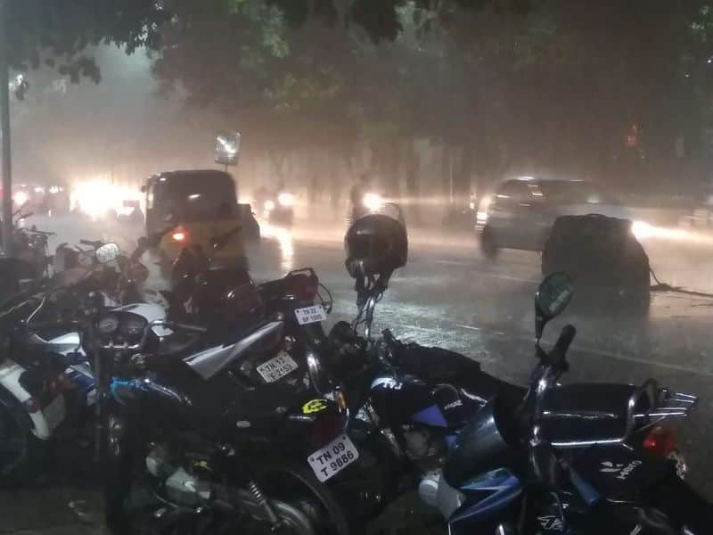 heavy rain in chennai and its surroundings