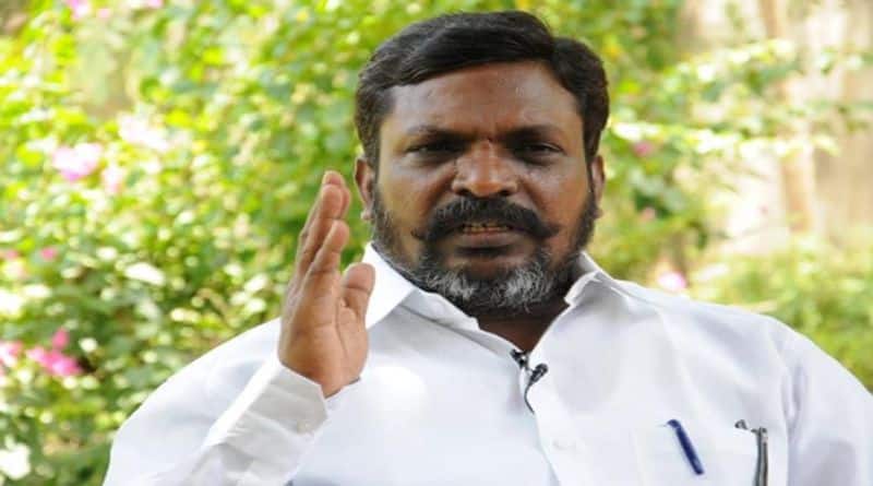 vck leader thirumavalavan criticized central and state government's