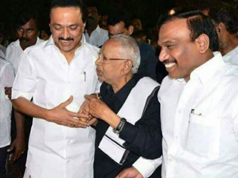 Stalin is upset over Veeramani: Why you are traveling with us? Quit it today itself.