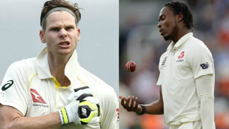 steve smith wins in a rivalry with jofra archer