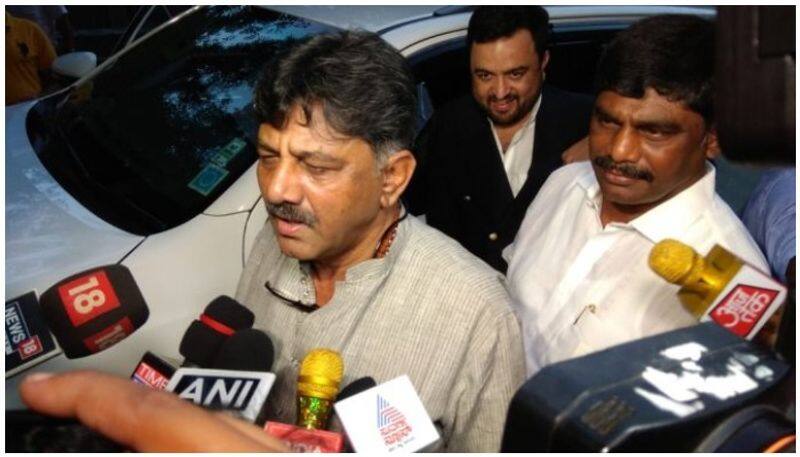 chest pain...Congress leader DK Shivakumar admitted to hospital