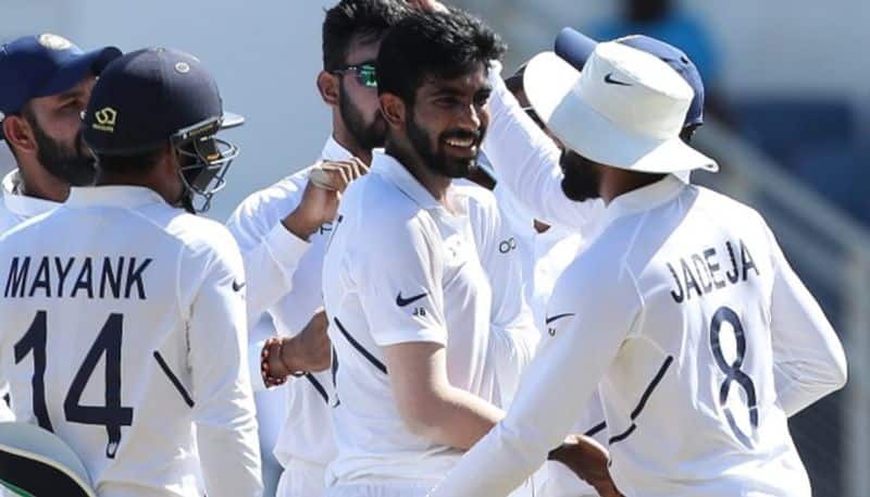 India vs West Indies 2nd Test Day 2 report Bumrah hat-trick Vihari ton