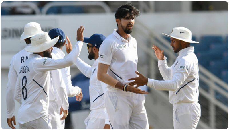 india in a strong position in second test against west indies