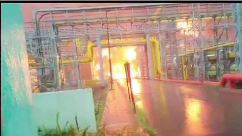 Fire breaks out at ONGC plant in Navi Mumbai; several feared trapped