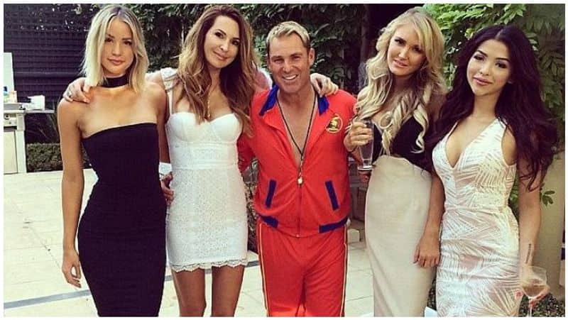 Shane Warne 49 four way lover two sex workers