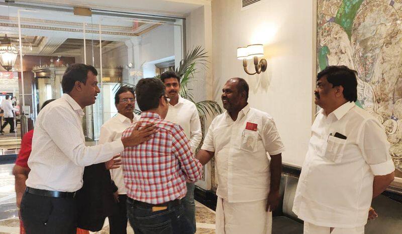 i enough dhoti shirt ,don't coat suit tamil nadu minister says at america