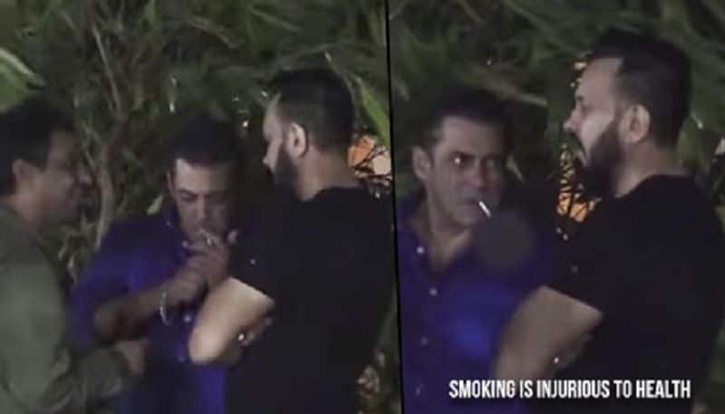 Did Salman Khan smoke during Ganesh Utsav? Here is what trolls say