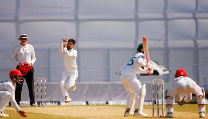 afghanistan beat bangladesh in only test