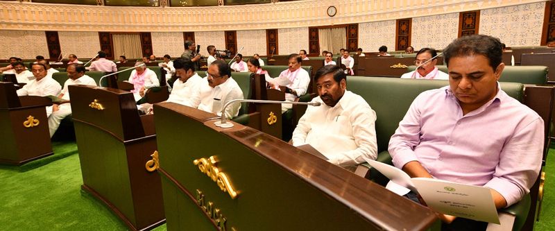 telangana cm kcr presents budget in assembly