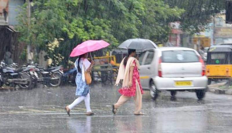 heavy rain in few districts in tamilnadu