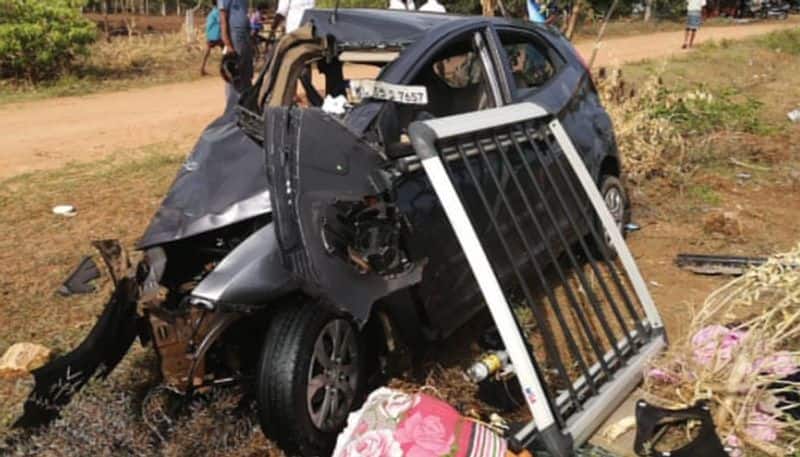 car accident in Tamil Nadu four malayalis dead