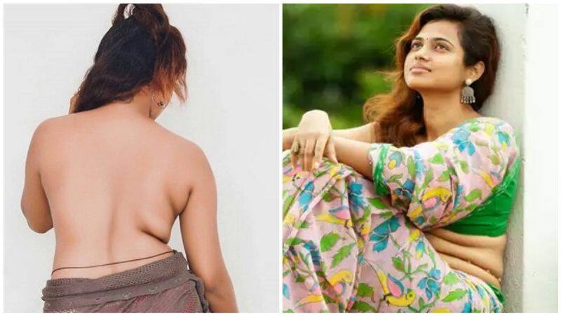 ramya pandian's fake id releases her half nude still