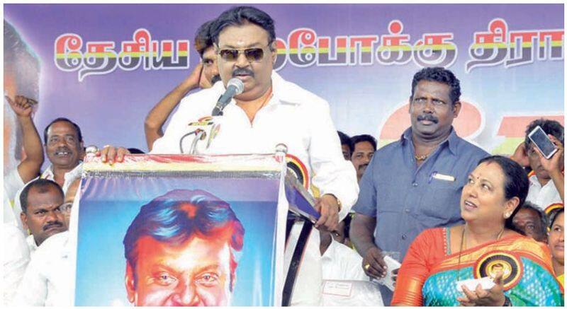 dmdk party leader vijayakanth will participate vikravandi election campaign