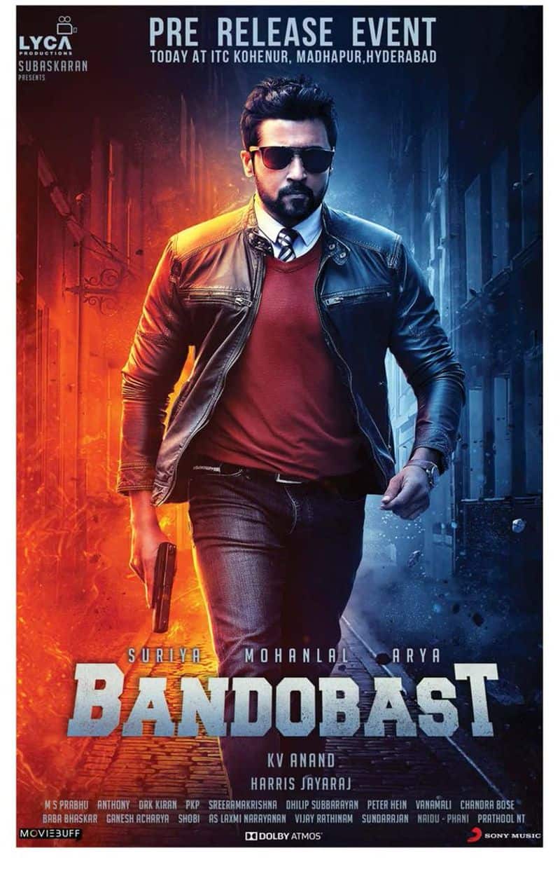 Actor Surya's Bandobast release Function