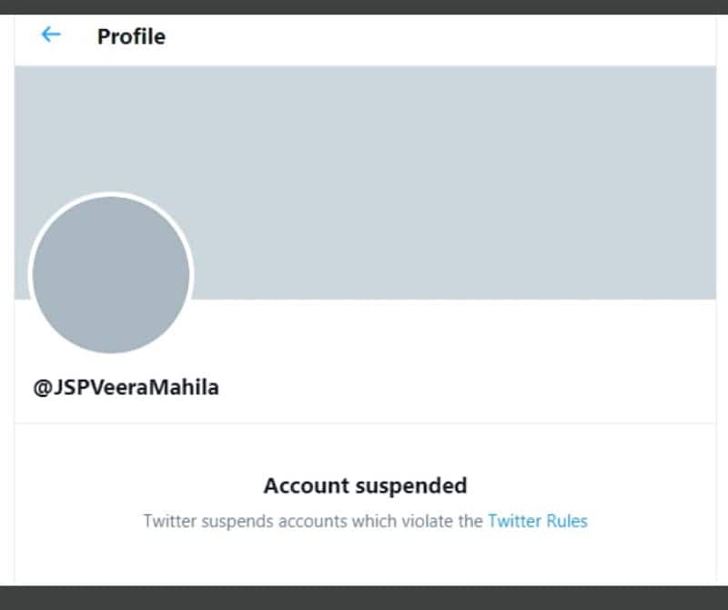About 300 jana sainiks twitter accounts deleted
