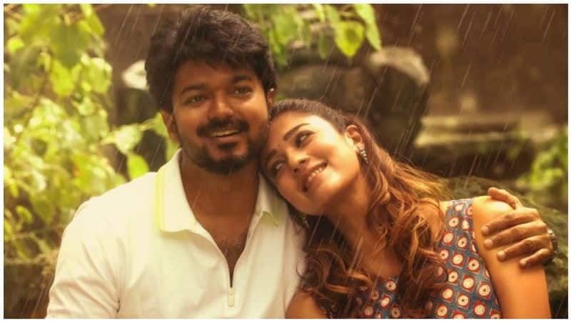 In the morning with lover ... in the evening with Vijay nayanthara on twitter