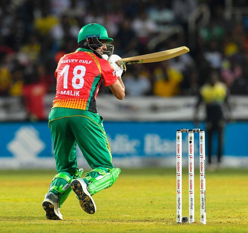 shoaib malik played well and score half century in caribbean premier league