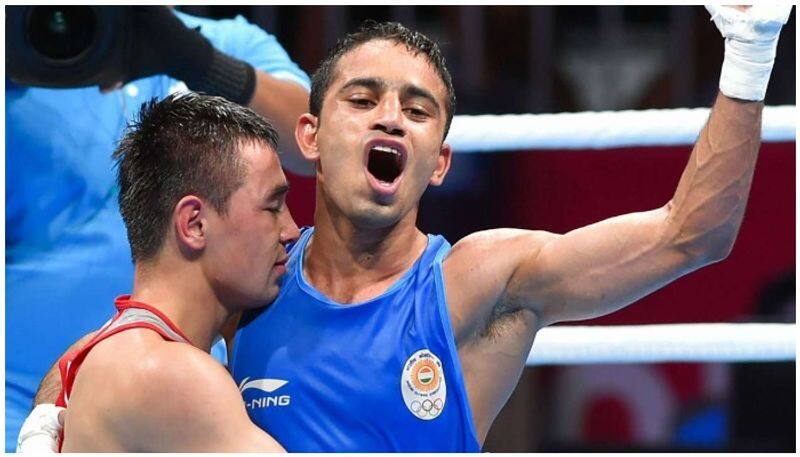 amit panghal is the first indian boxer enter into world championship final