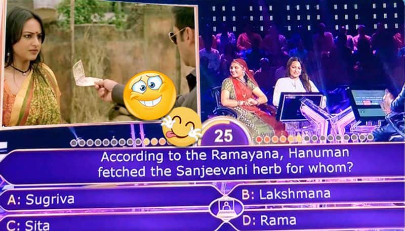 KBC gaffe: With a house named Ramayan, uncle Laxman, Sonakshi Sinha is most scared of Sanjeevini