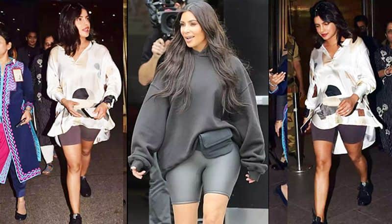 Priyanka Chopra gets trolled for copying Kim Kardashian and forgetting pants