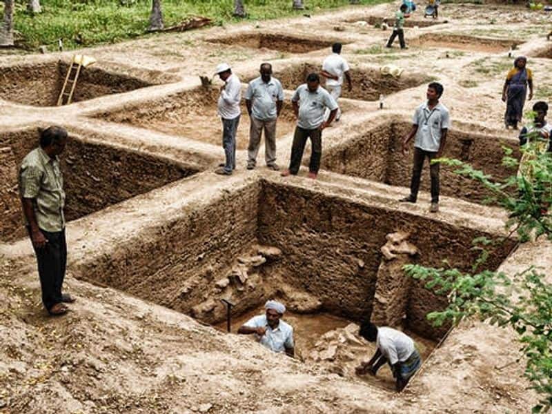 Edappadiyar launched the 7th phase of excavations in the keeladi, Manalur, Kondagai and Agaram areas