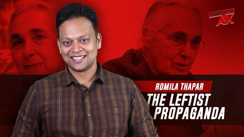 Deep Dive with Abhinav Khare The Leftist propaganda of Romila Thapar