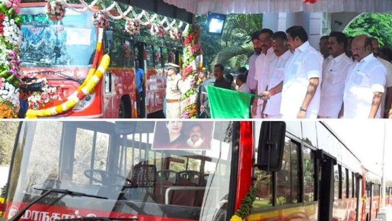 370 new government buses started... cm edappadi Palanisamy