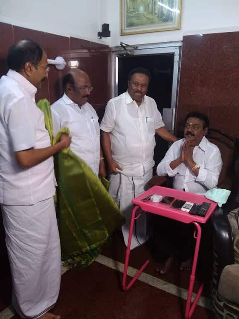 Vijayakanth election campaign in vikravadni byelection