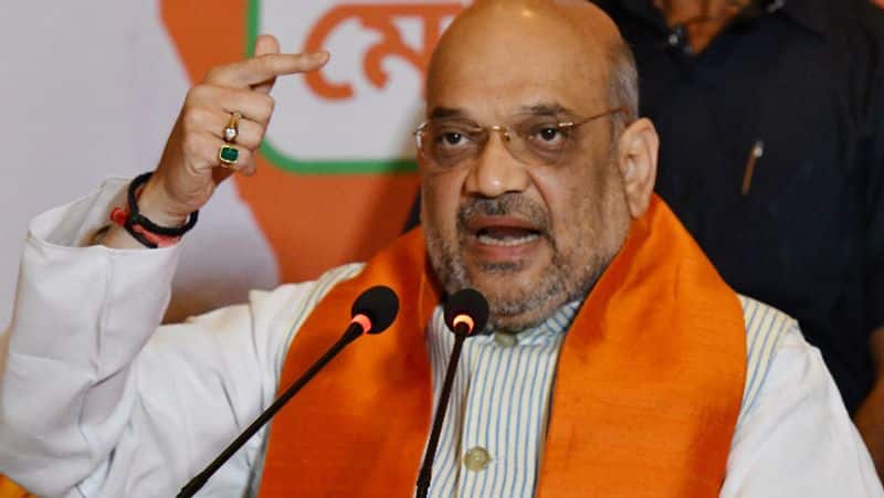 Amit Shah gives befitting reply to Congress for mocking Rajnath Singh