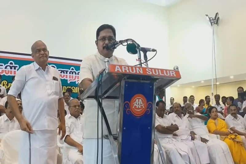 ttv dinakaran join with dmk in local body election case