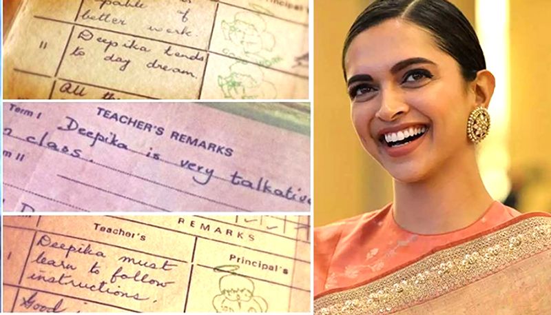 Deepika Padukone's school report cards out, Ranveer Singh calls her 'trouble maker'