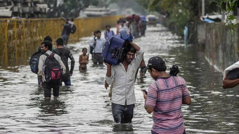 Bleached South West Monsoon in India heavy rain
