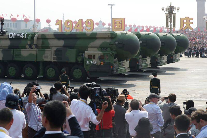 china defence parade in beijing, pf41 missile was exposed