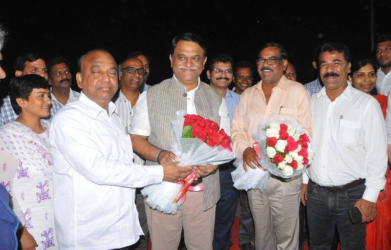 ou vc arvind kumar inaugurated central lighting